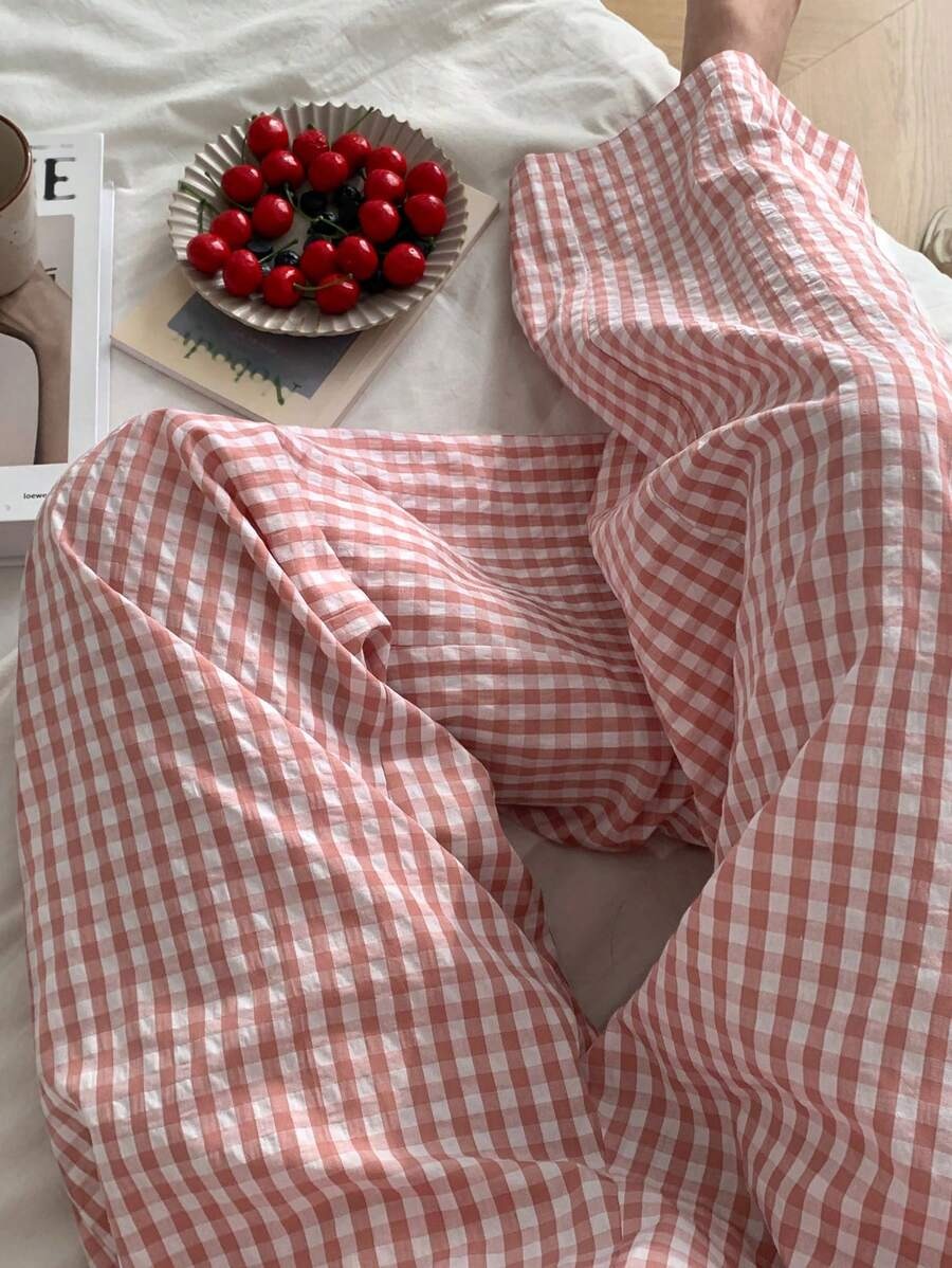 plaid pj