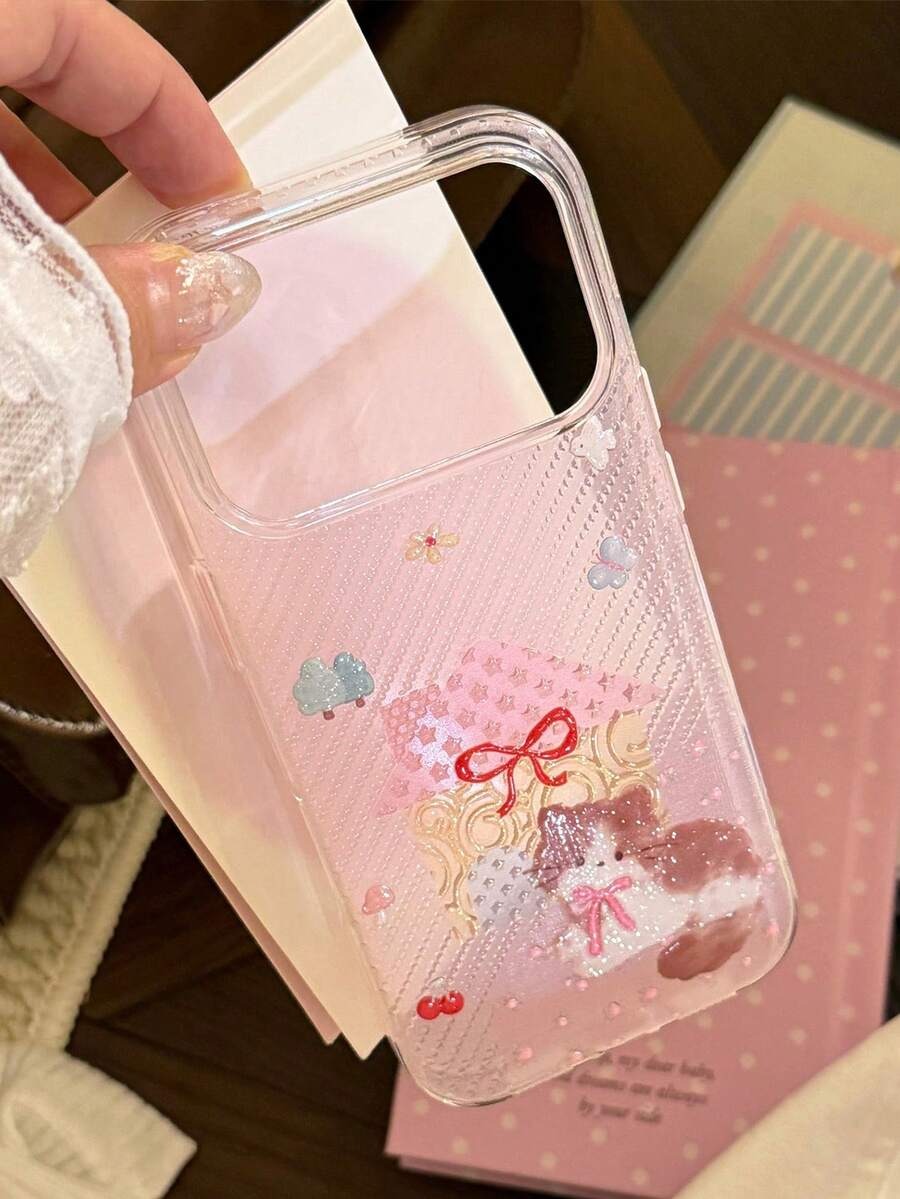 glitter cat case
