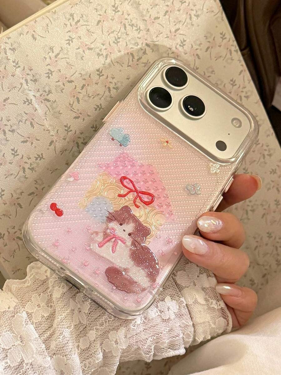 glitter cat case