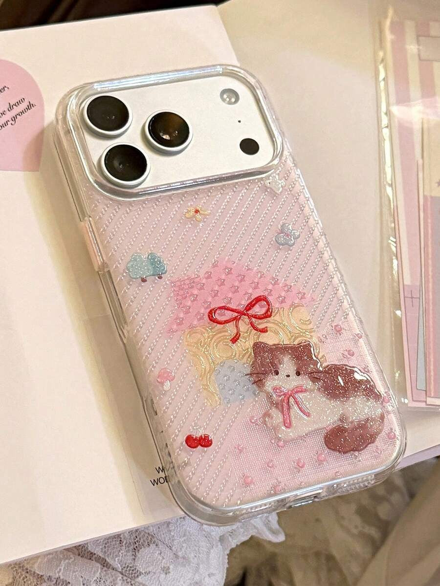 glitter cat case