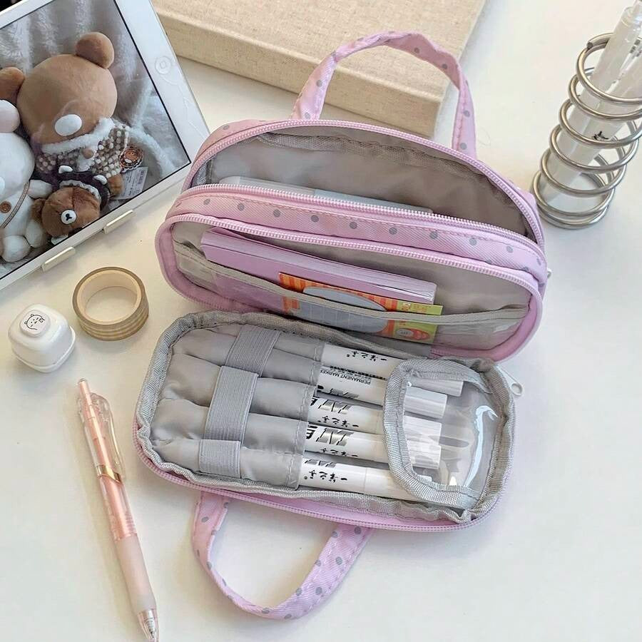 Ruffle Ribbon Pouch