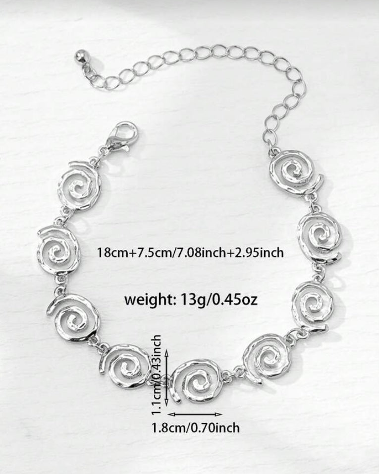 swirl bracelet