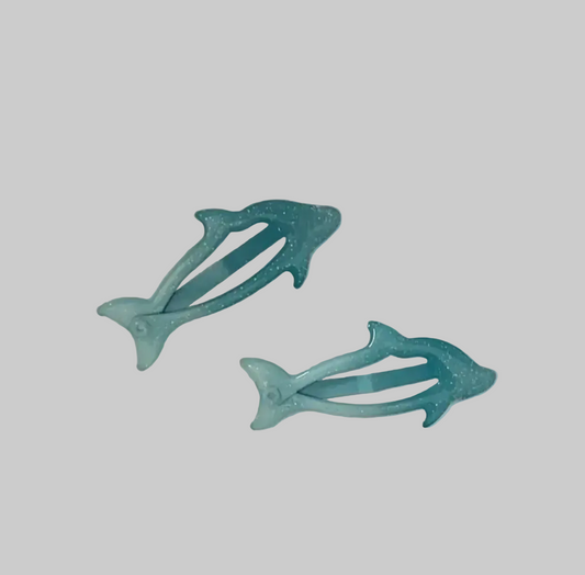 dolphin hair pin