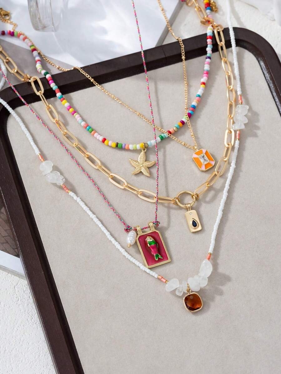 Ocean Mosaic Layering Set (5 pcs)