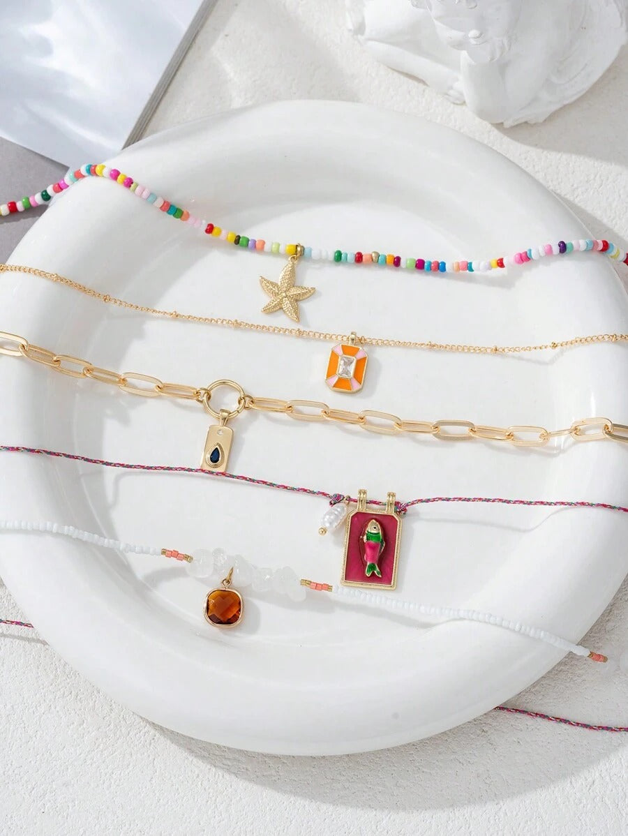 Ocean Mosaic Layering Set (5 pcs)