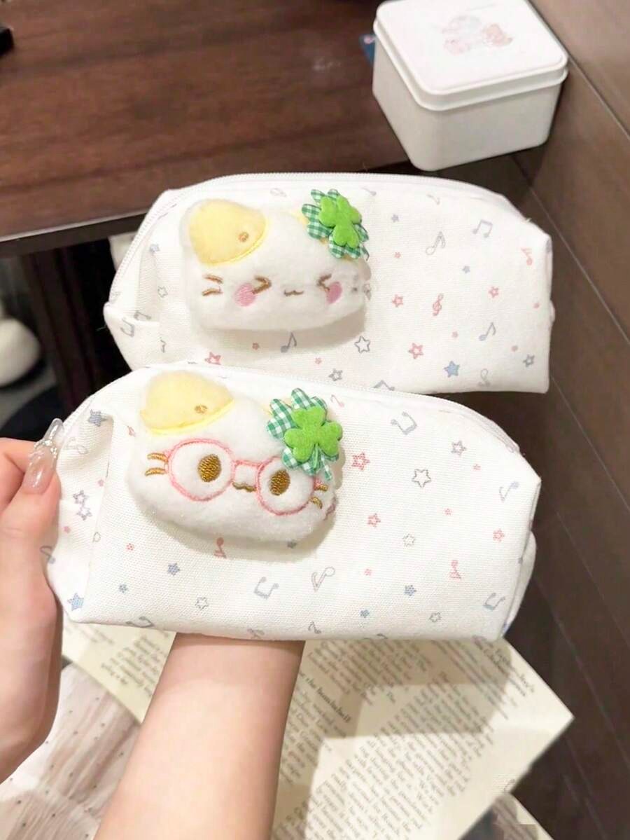 kawaii clover pouches