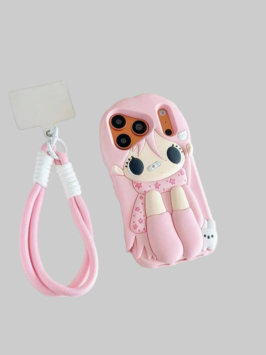 pink soft girl case
