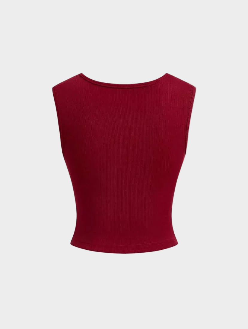 the strawberry shortcake ribbon tank top