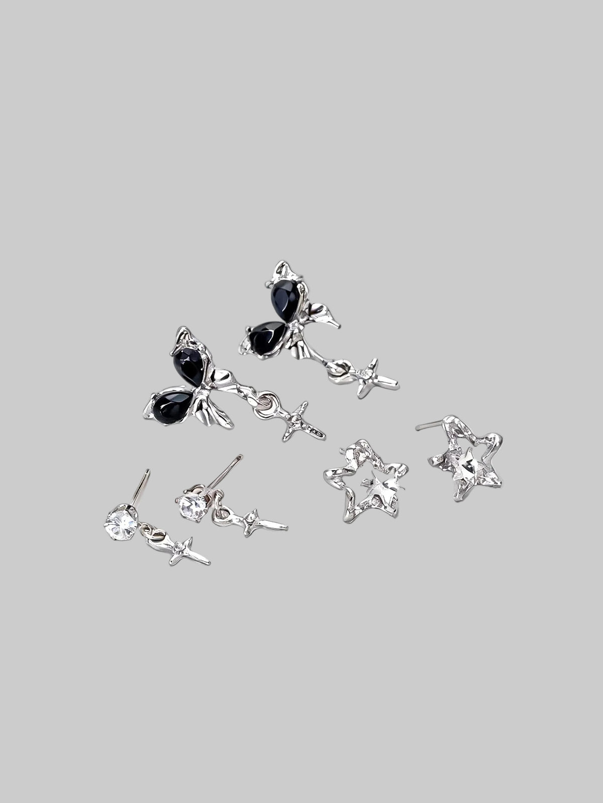 fairy butterfly piercing stack