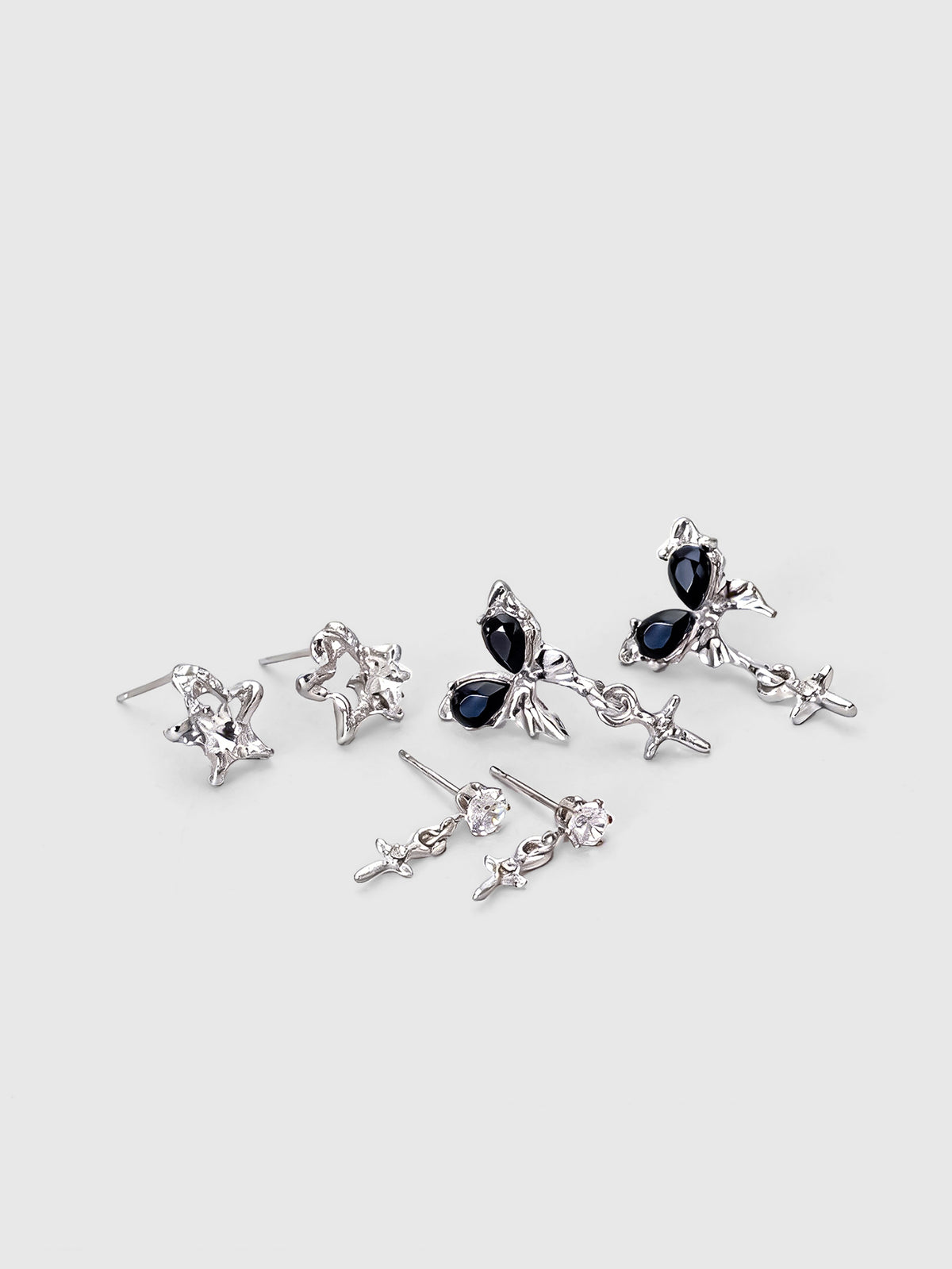 fairy butterfly piercing stack