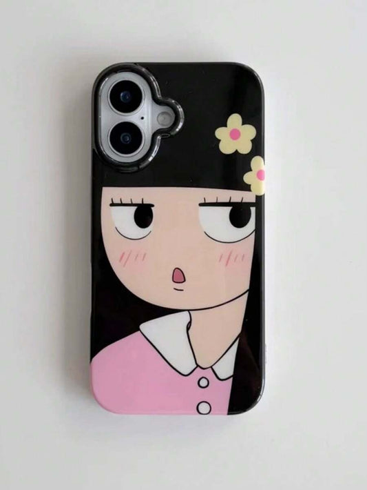 flower anime girl case