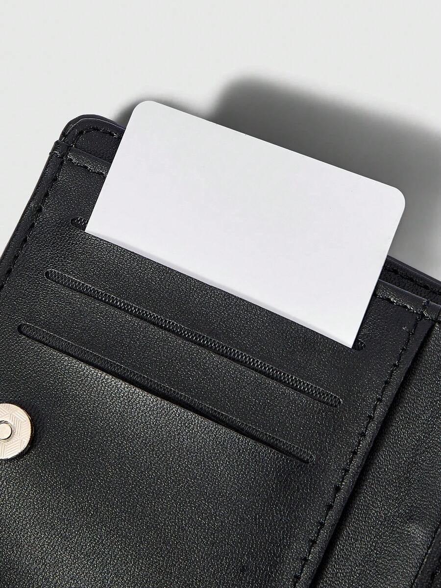 striped anime girl wallet