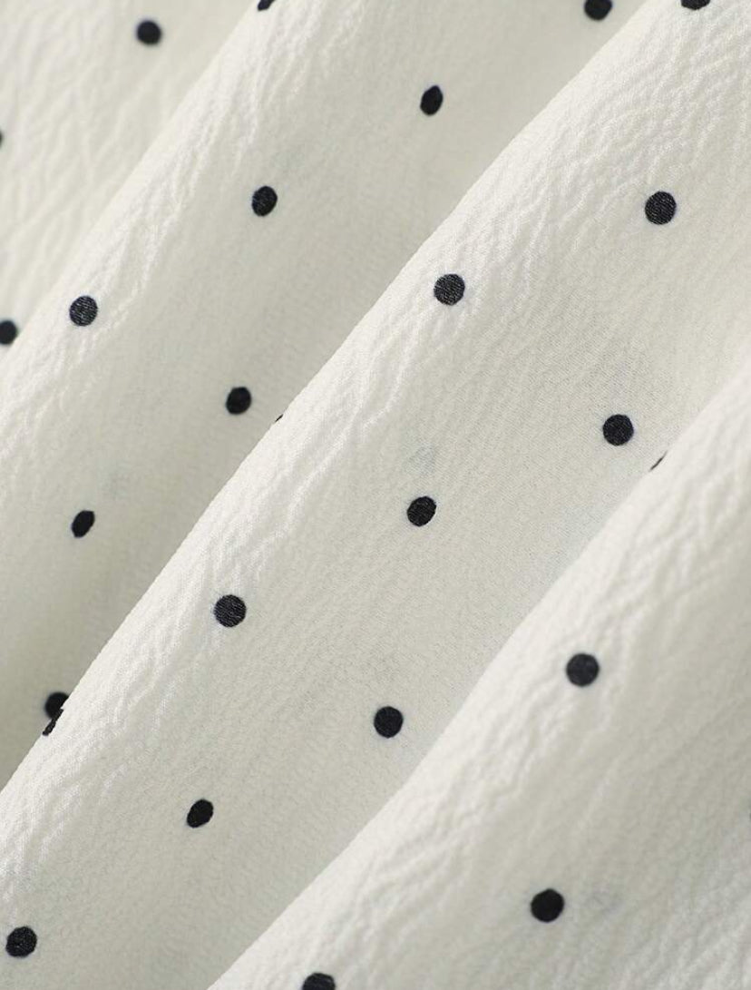 polka dot while pj