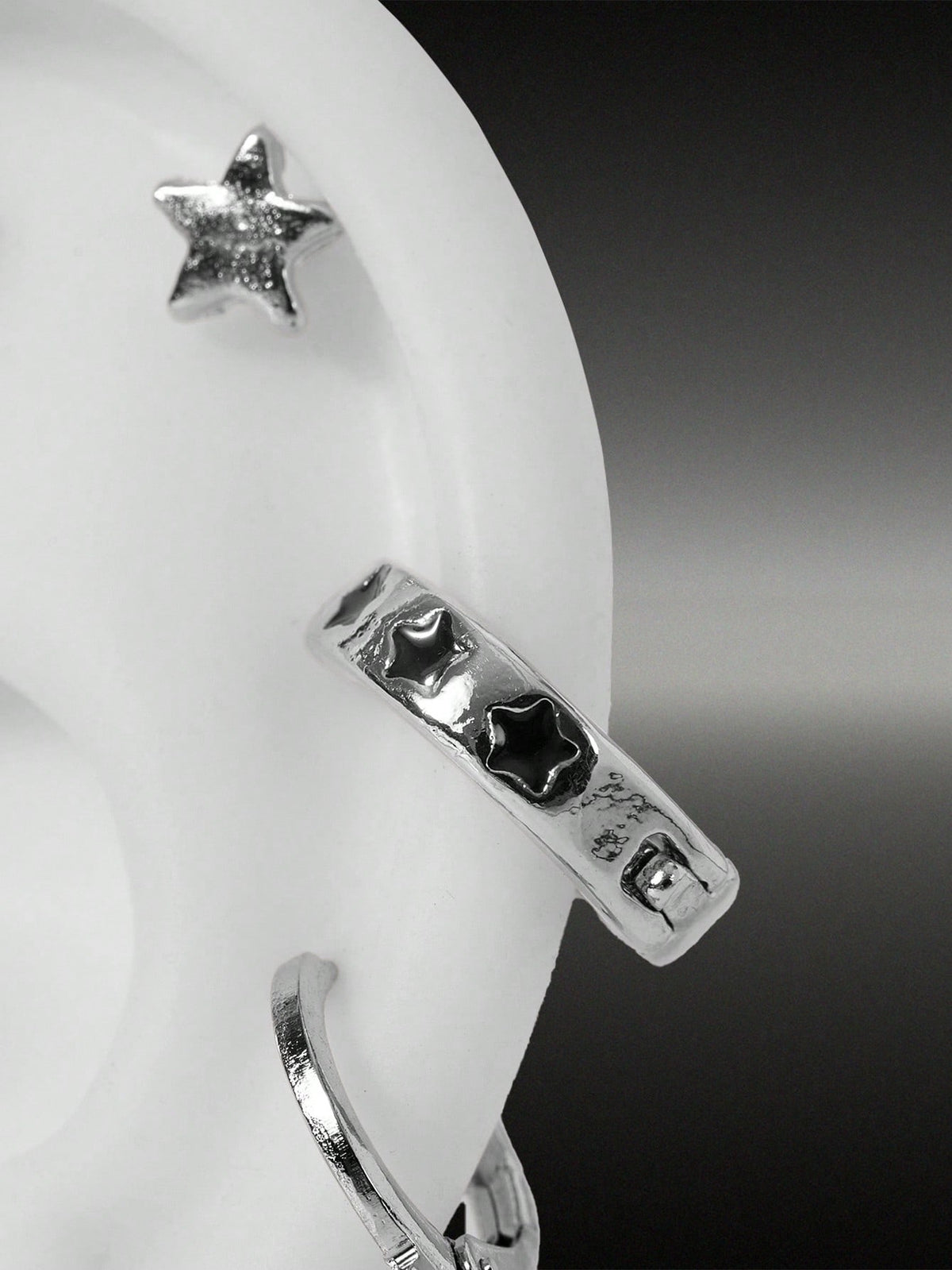midnight cyber earrings set