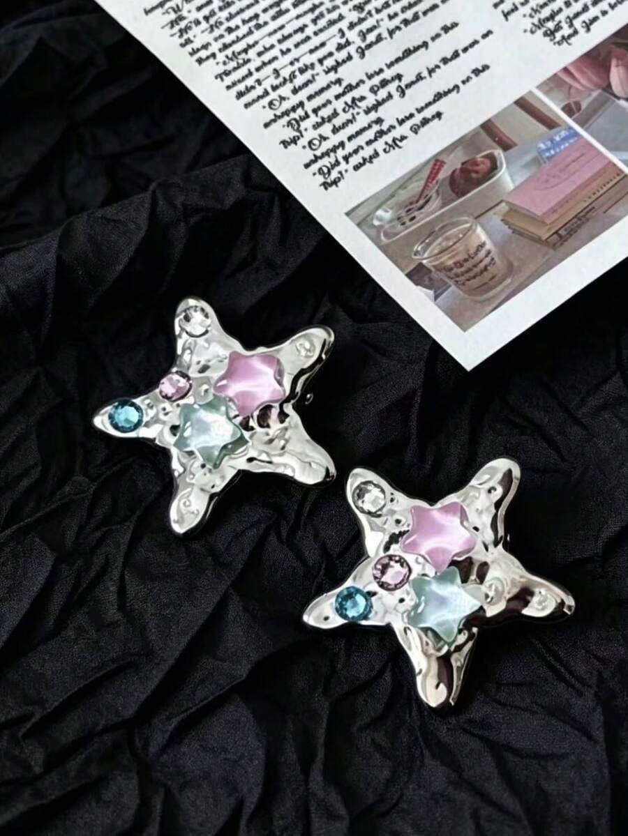 y2k star hair pin