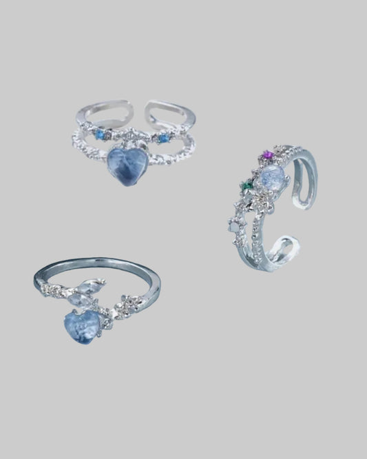 blue ring set