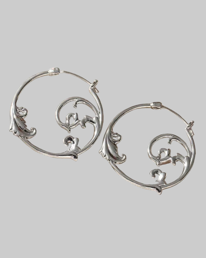 scrollwork hoops