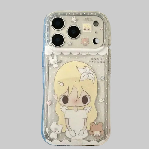 yellow hair girl case
