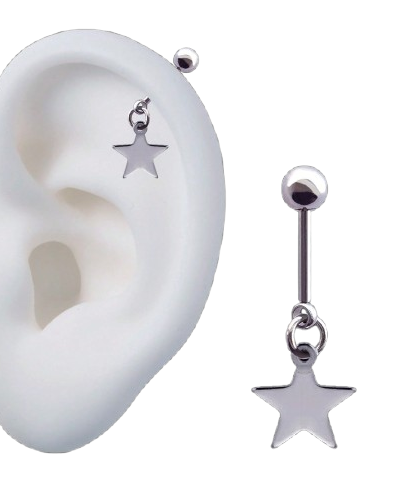 star helix piercing