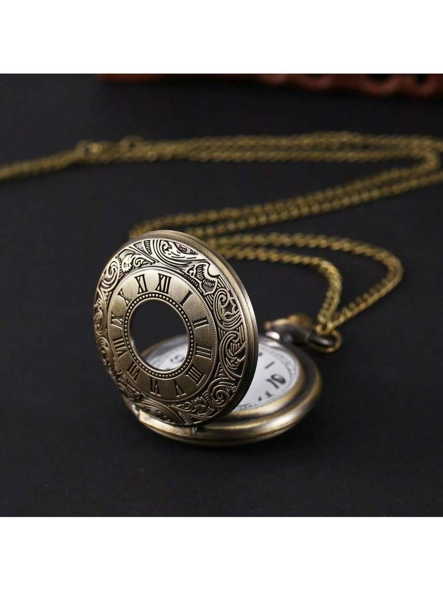 vintage bronze pocket watch