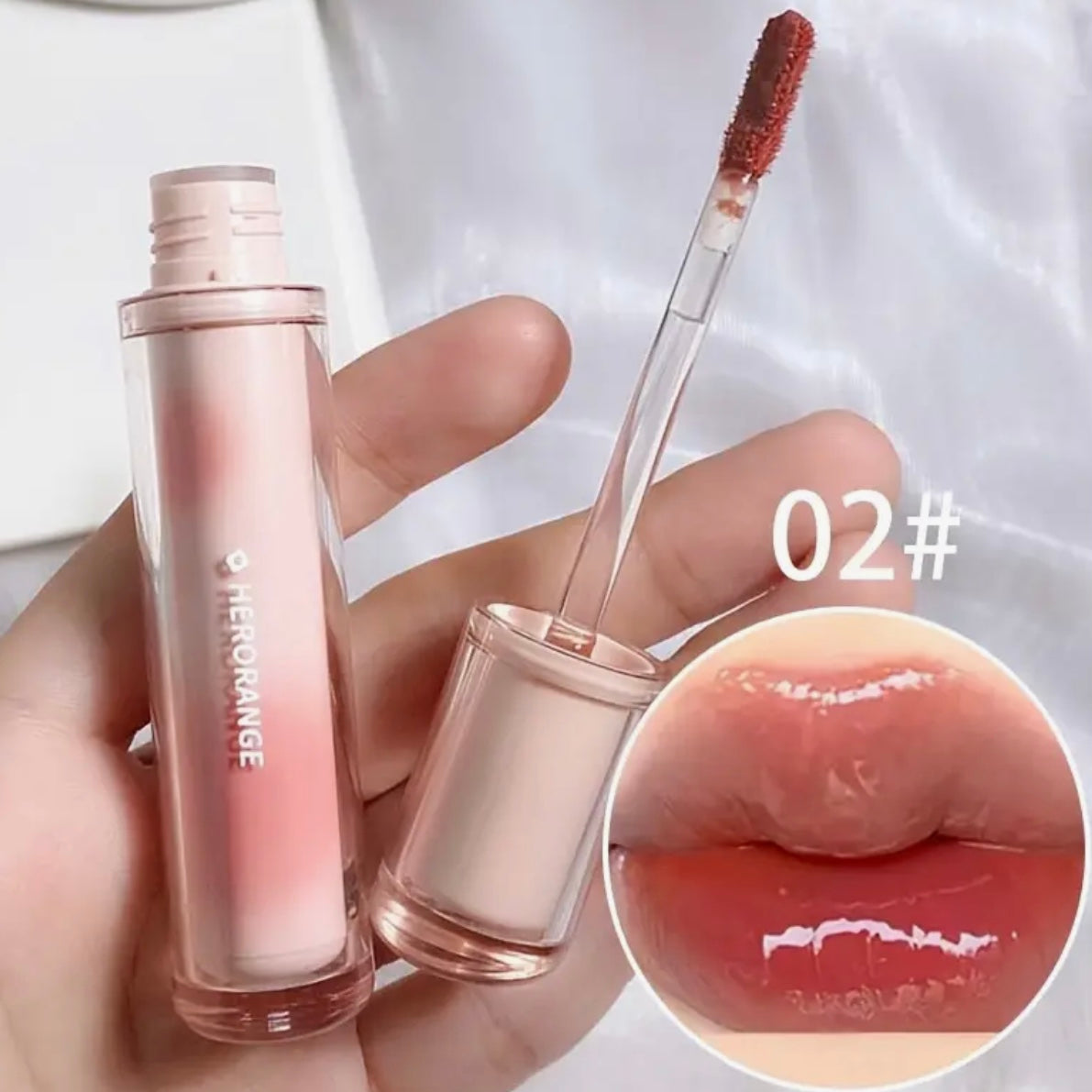 herorange lip glosses