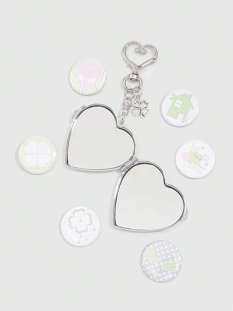 luckycharm bag charm and bag pin (7 pcs set)