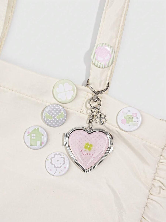 luckycharm bag charm and bag pin (7 pcs set)
