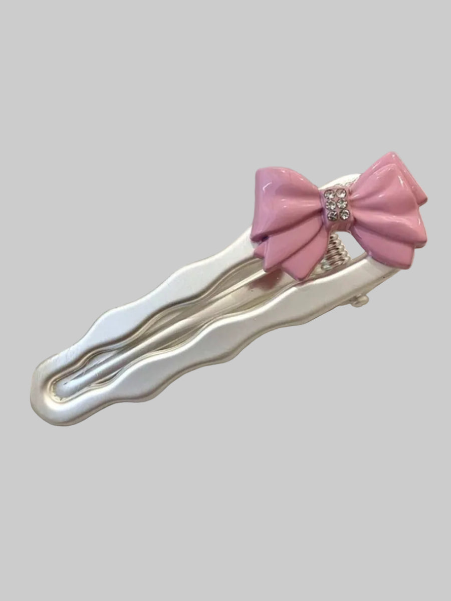y2k pink hair star pin