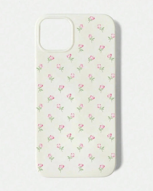 floral white case