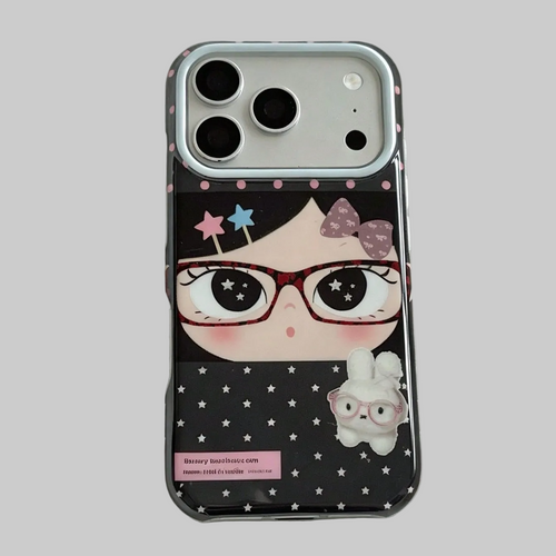 starry eyed dark coquette girl case