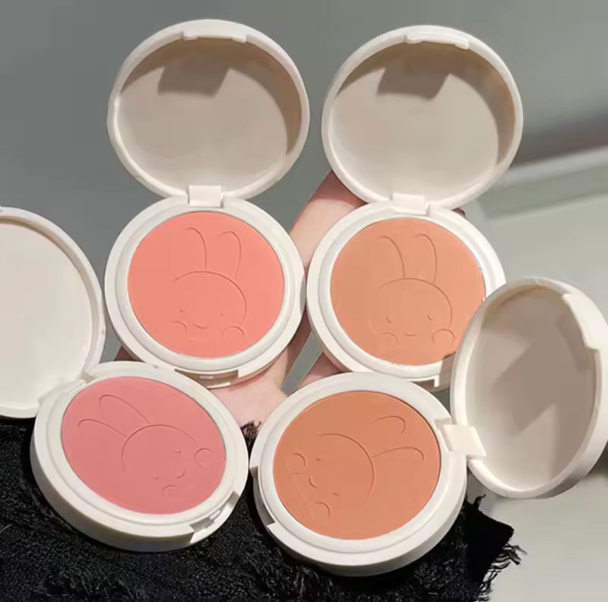 low saturation blushes 🐰