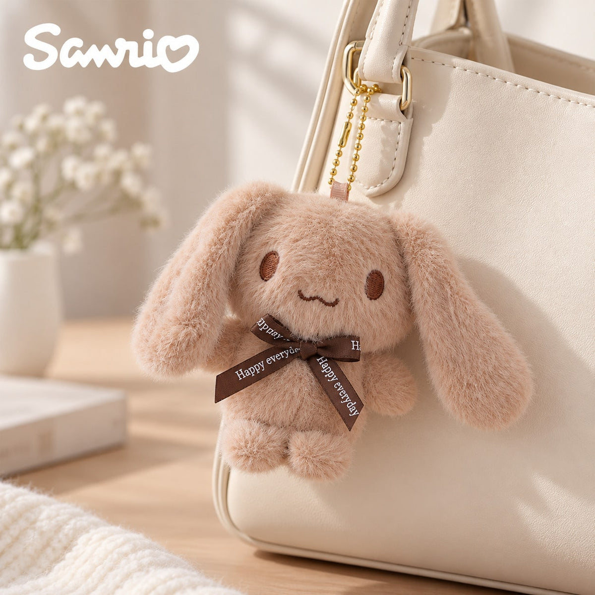 SANRIO mocha cappuccino brown plushie keychains