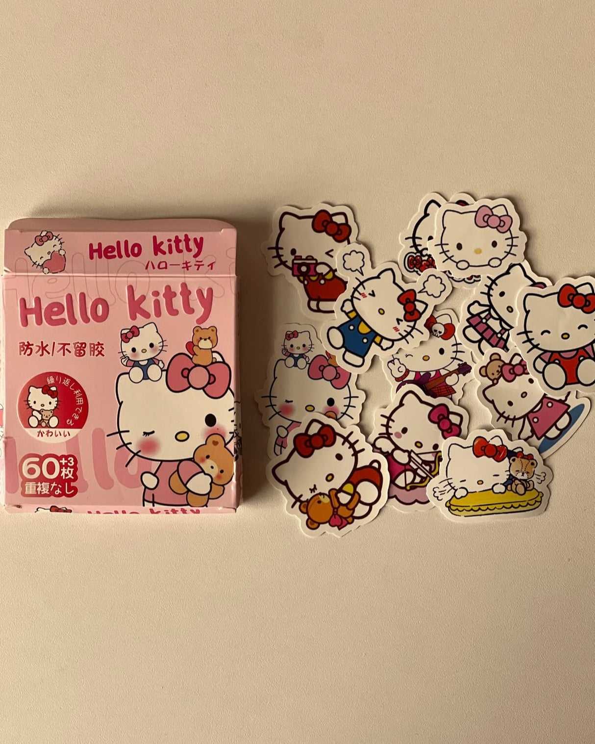 sanrio sticker box