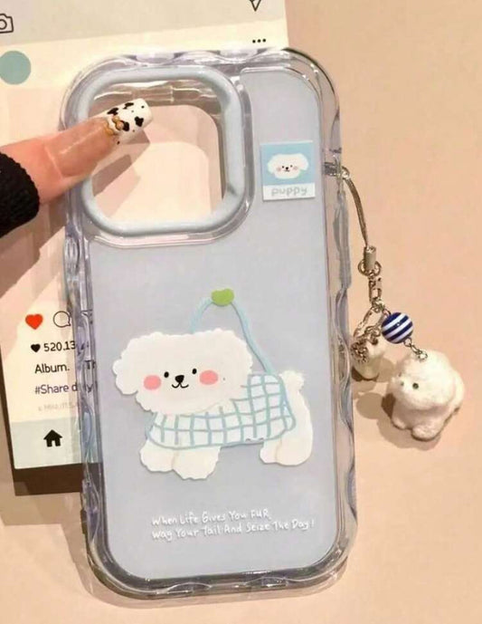 baby blue puppy case