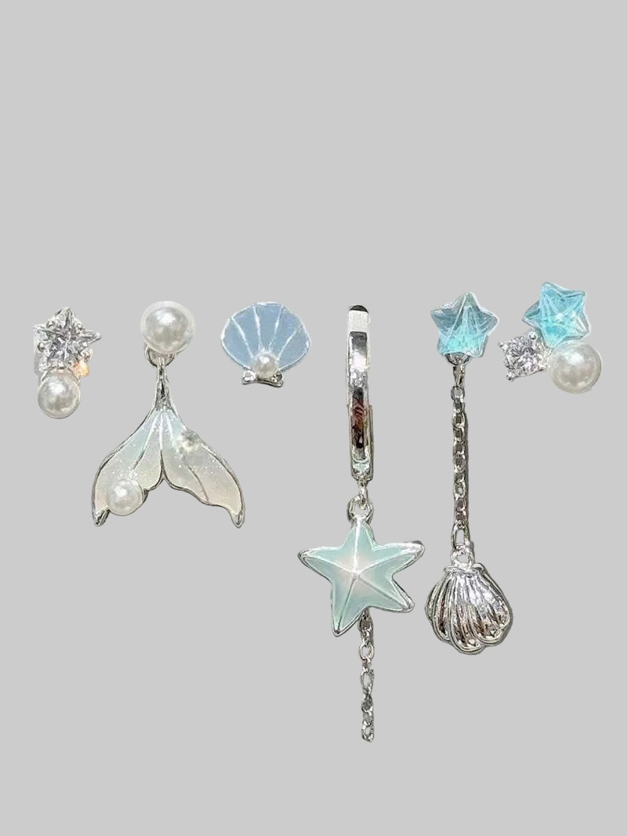siren's treasure earrings set