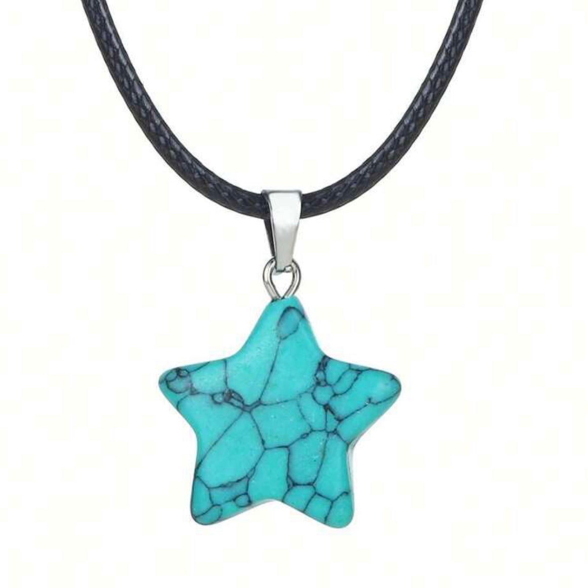 gemstone star pendants