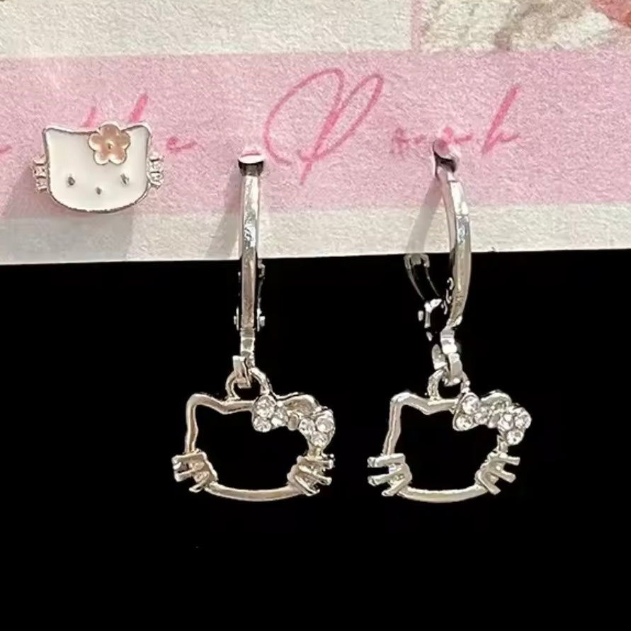hello kitty earrings