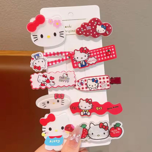 sanrio hello kitty hair pins set