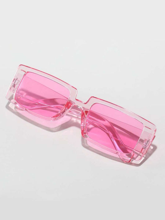 retro pink glasses
