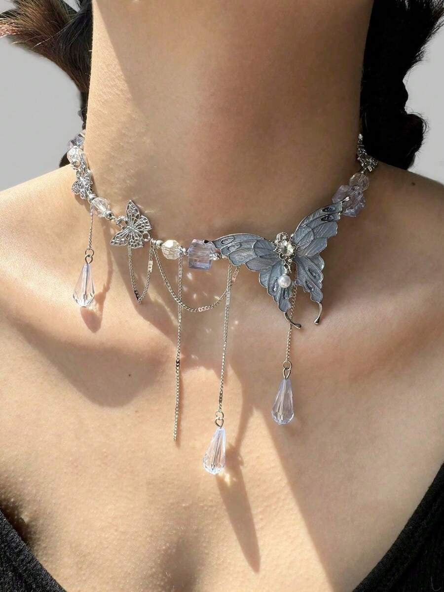butterfly necklace