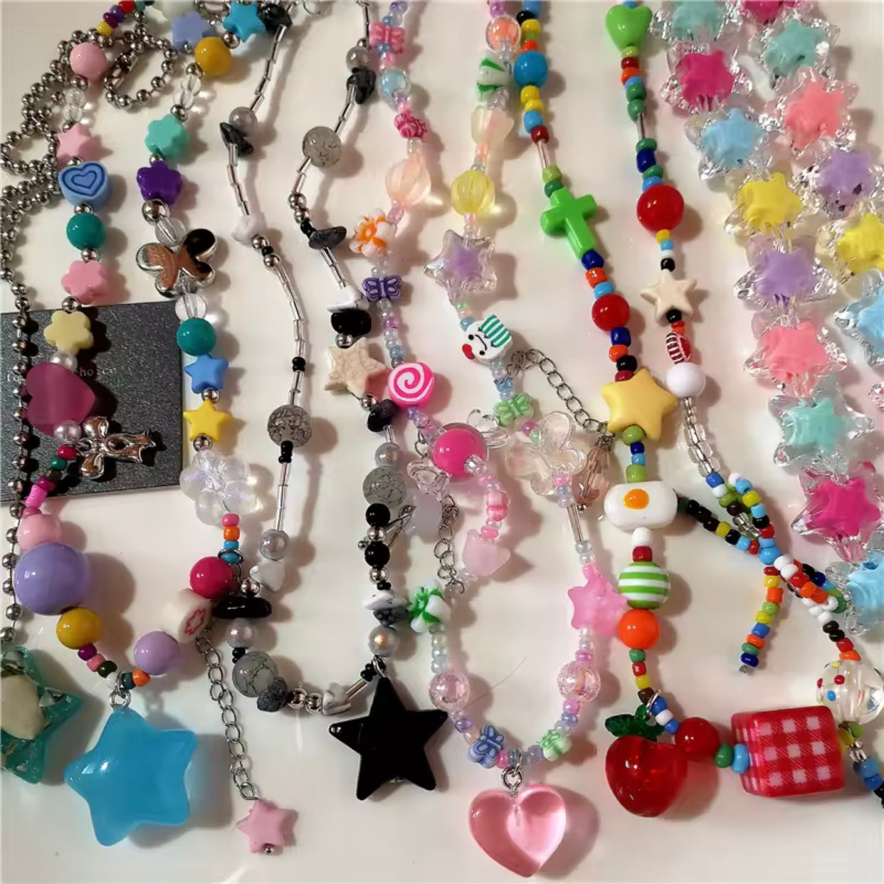beaded necklaces