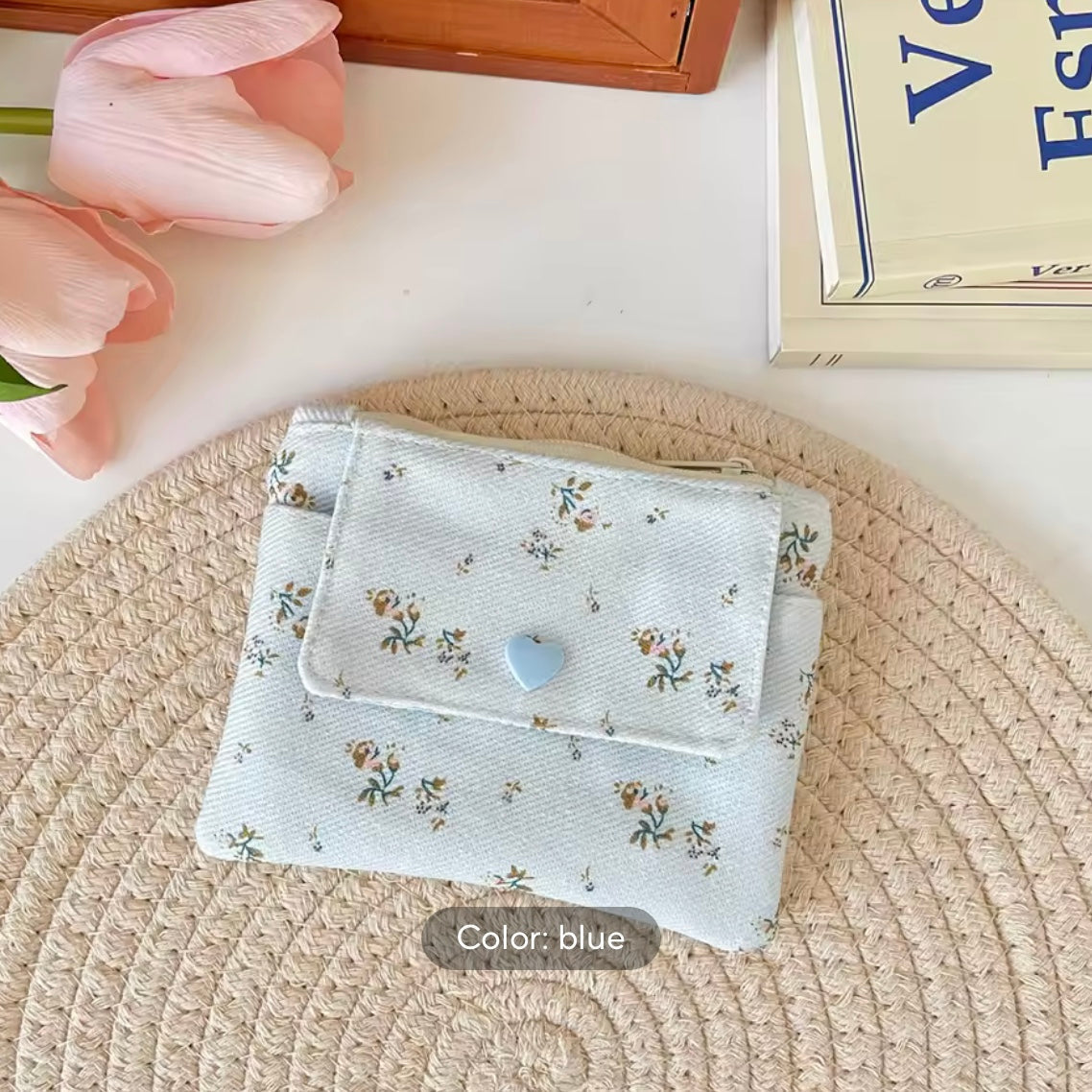 floral wallets