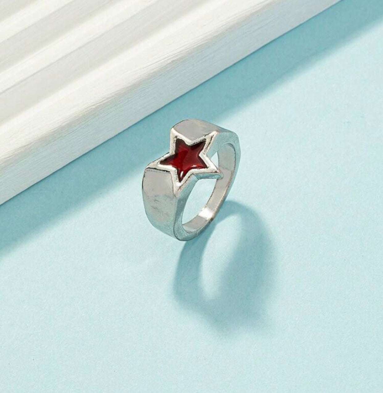 silver star rings