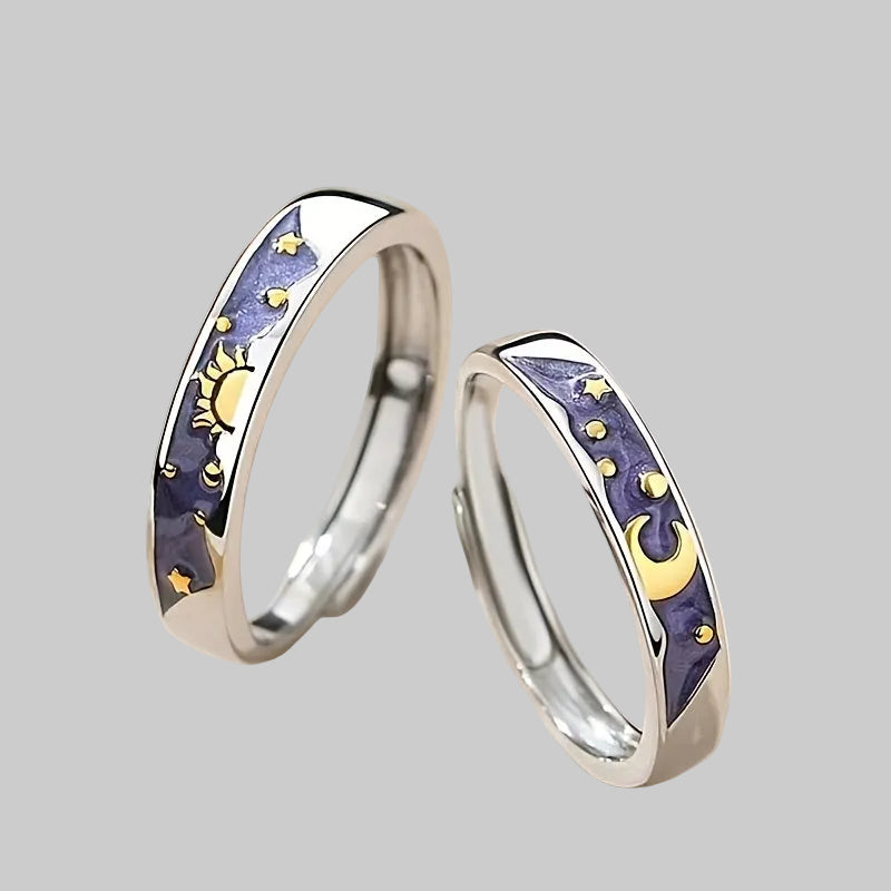 starry night ring set