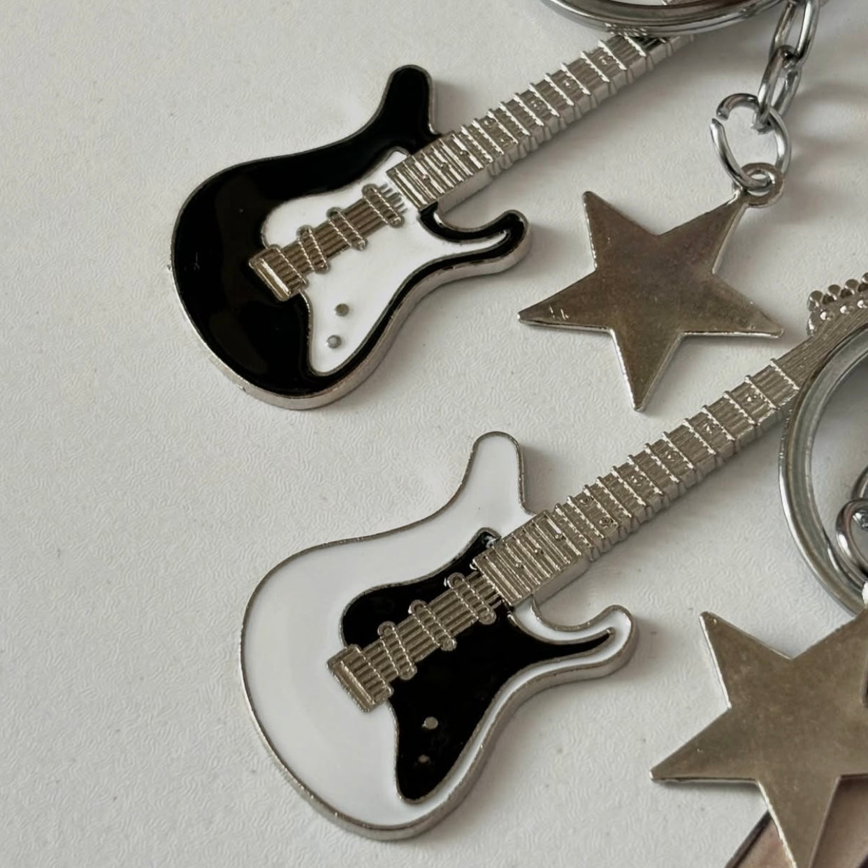 guitar matching keychains