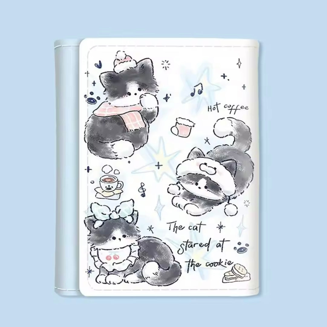 kawaii kitten wallet