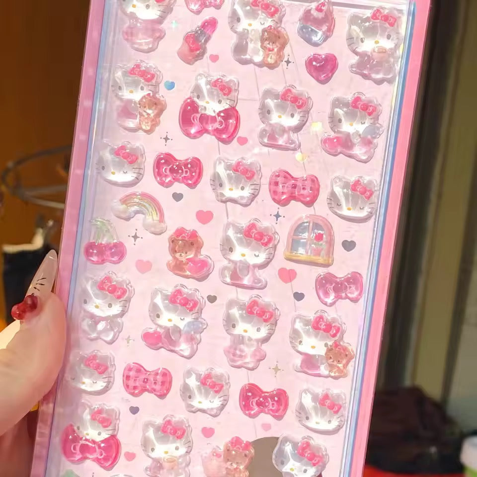 sanrio 3d stickers