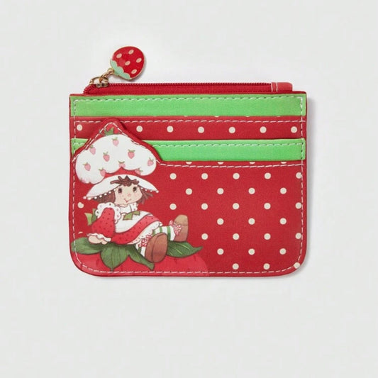 strawberry wallet | card holder