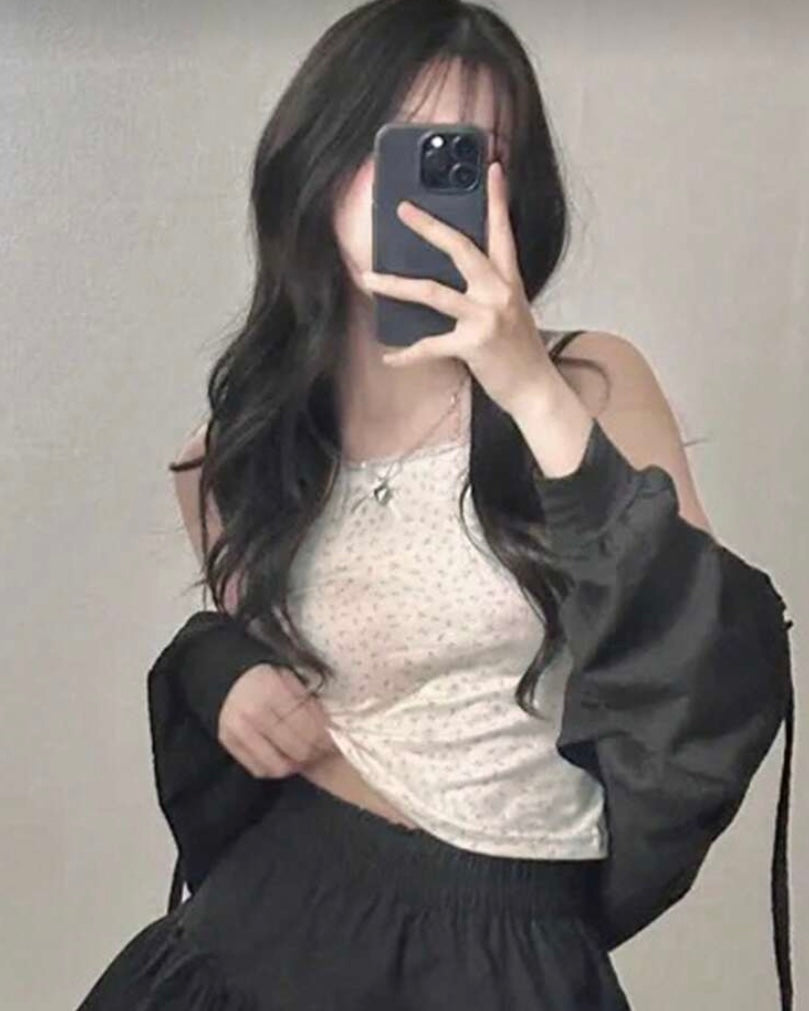 disty floral top