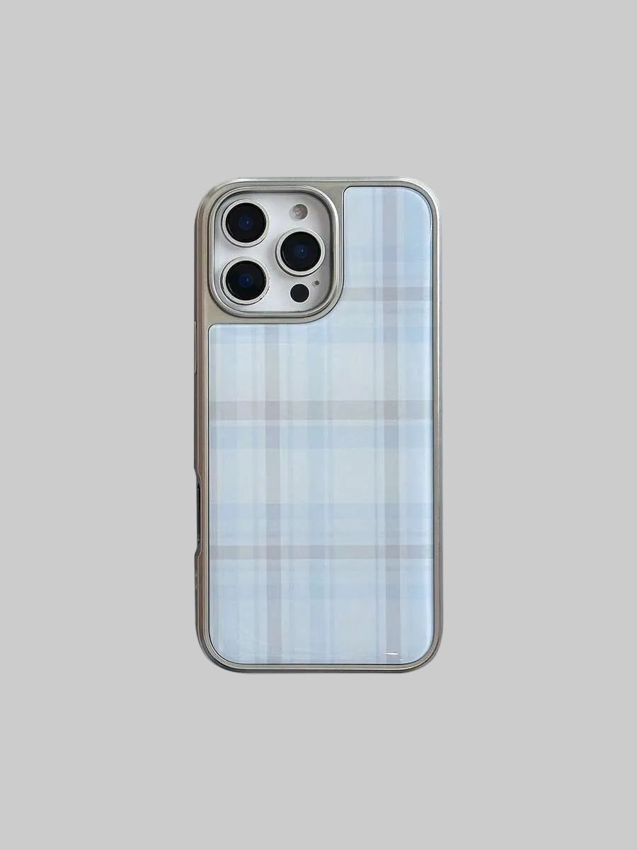 plaid resin phonecase